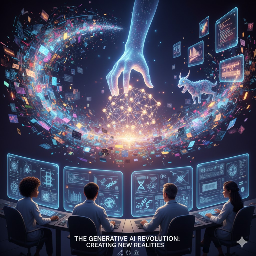 🤖 The Generative AI Revolution: Reshaping Creativity and Work